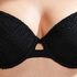 Pacific Padded Underwired Bikini Top Doutzen, Black