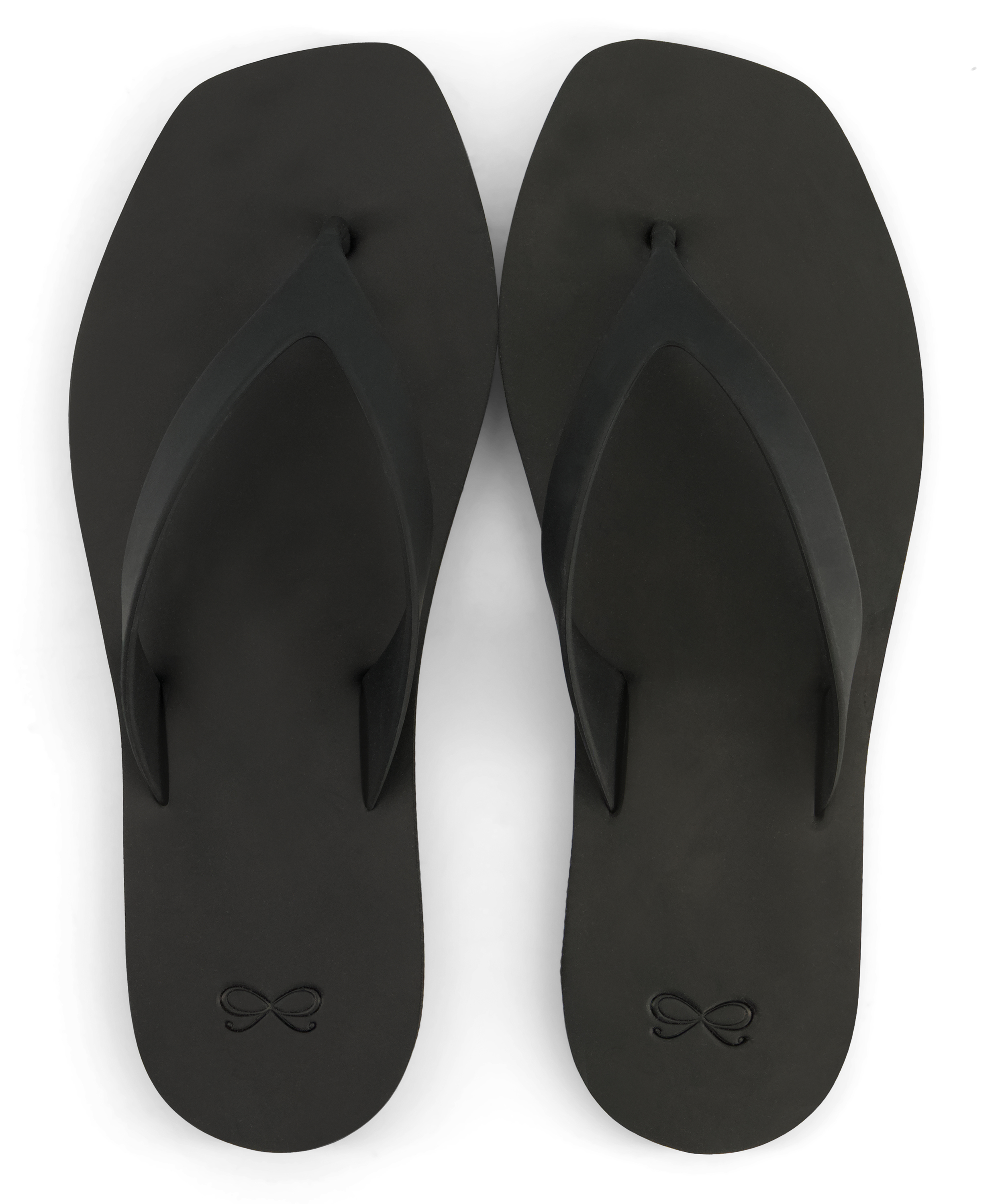 Jolie Flip Flops, Black, main