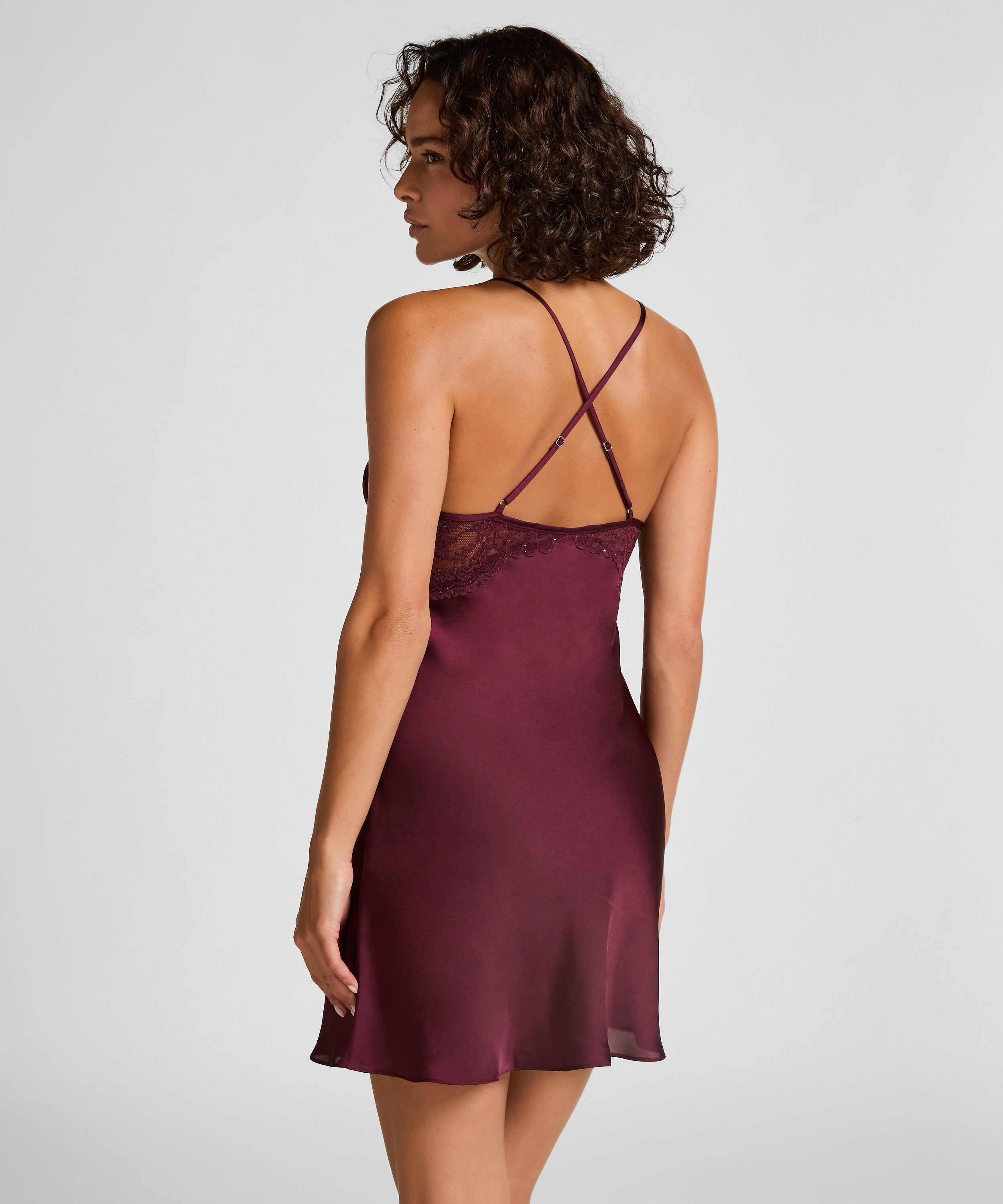 Isadora Slipdress, Red, main