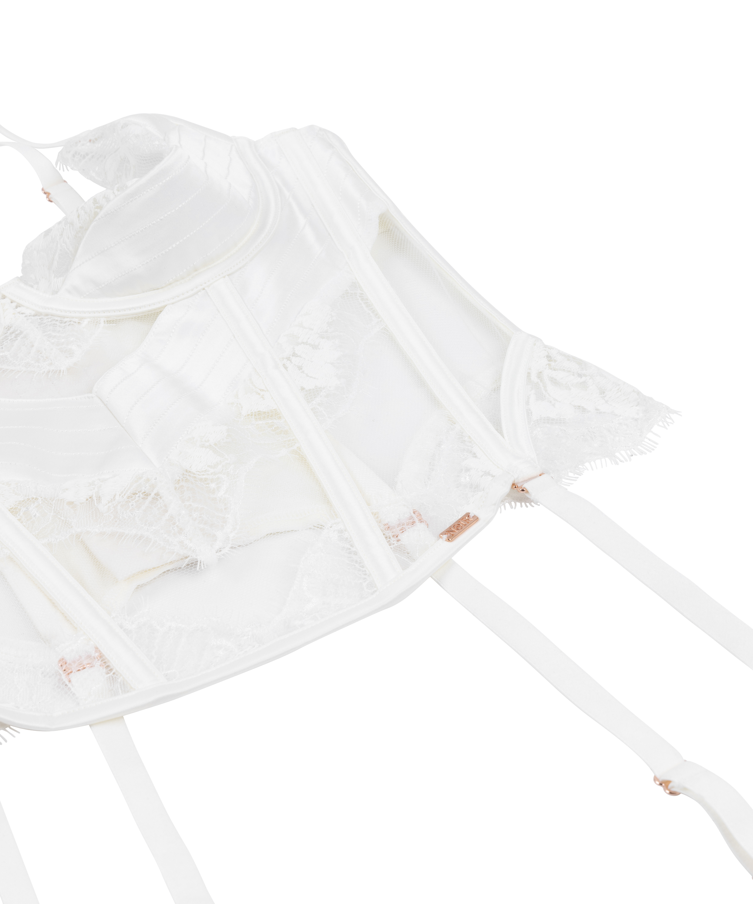 Tiah Bustier, White, main