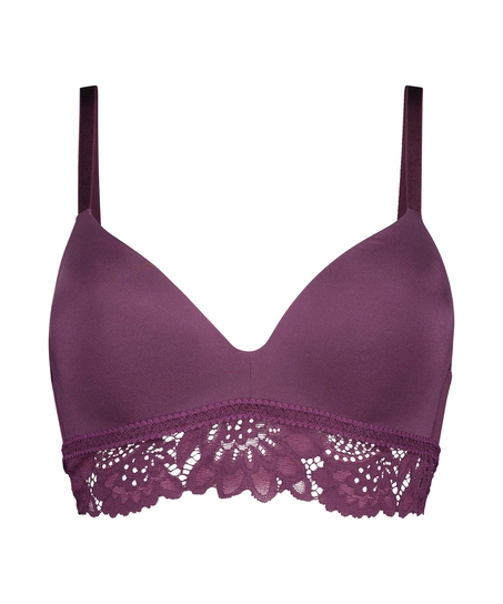 Evey Padded Non-Underwired push-up Bra, Purple