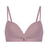 Padded Non-Wired Bra, Purple