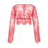 All-over Lace Top, Red