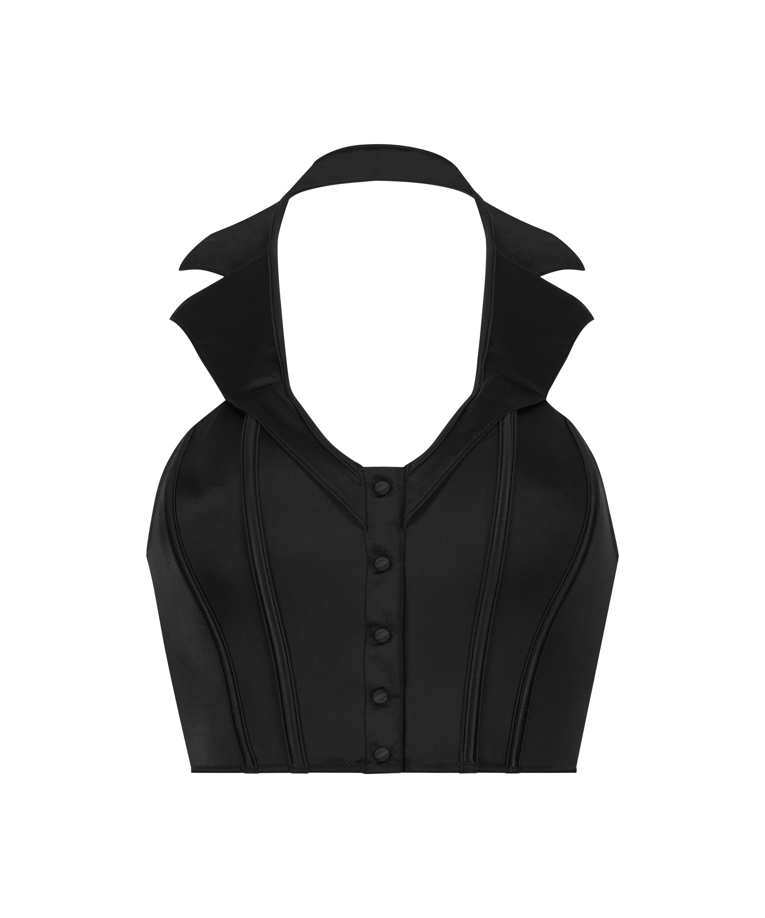 Bridget Bunny Bralette, Black, main