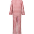 Pyjamaset Twill, Red
