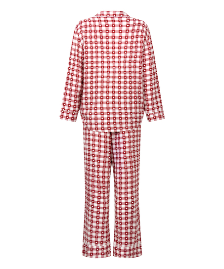 Pyjamaset Twill, Red