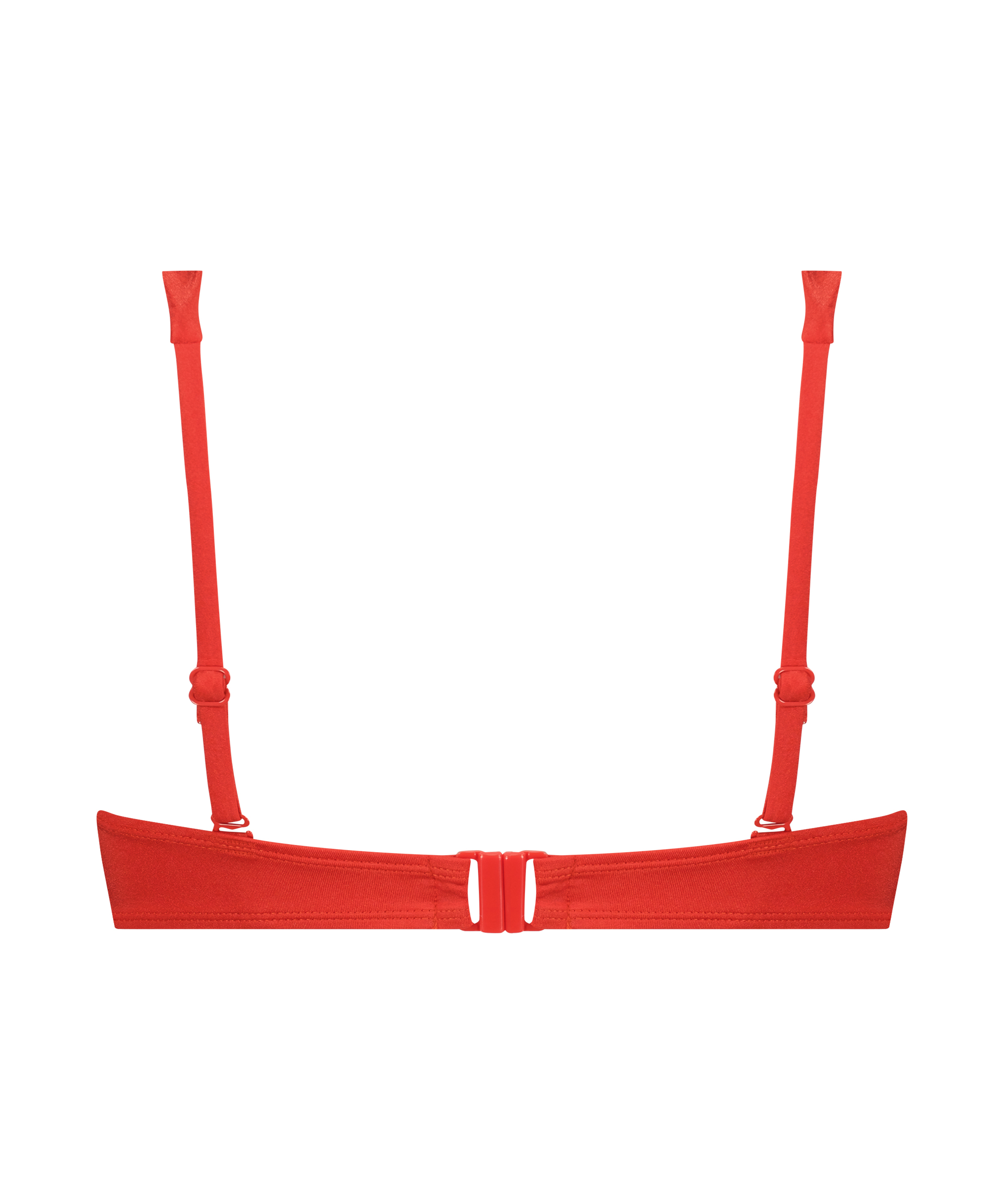 Non-padded bikini top BoraBora, Red, main