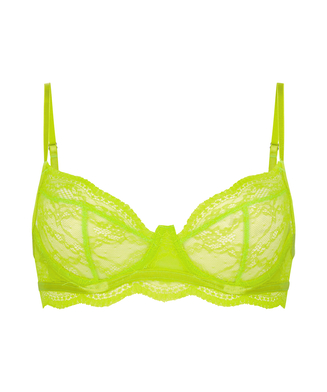 Isabelle non-padded underwired bra, Yellow