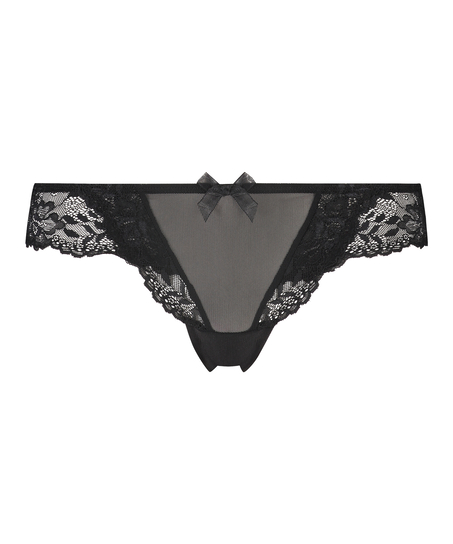 Crystal Lace Brazilian, Black