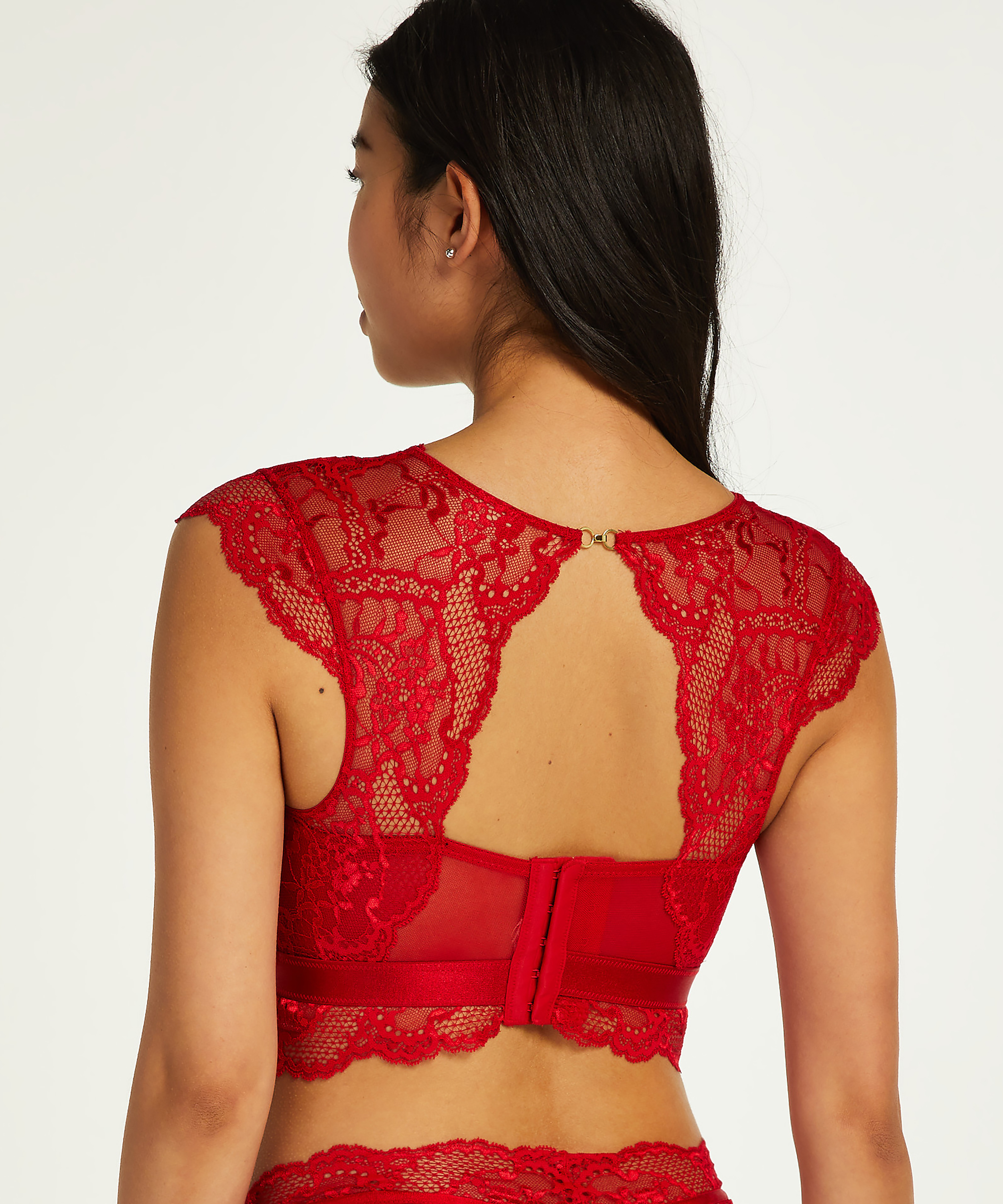 Nevada Bralette, Red, main