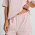 Pyjama Set Cotton Jersey Short, Purple