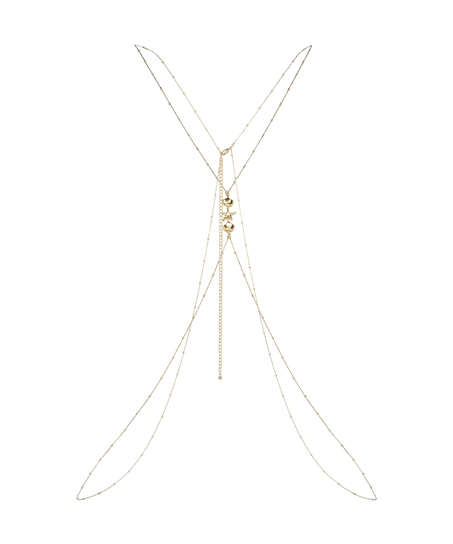 Harness Body Chain, Yellow