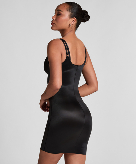 Sculpting scuba dress, Black
