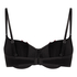 Ambra Padded Underwired Bra, Black