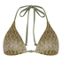 Cali Triangle Bikini Top, Green