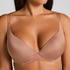 Smooth Padded Underwired Bra, Brown