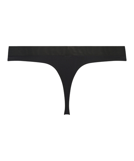 Mesh Thong, Black