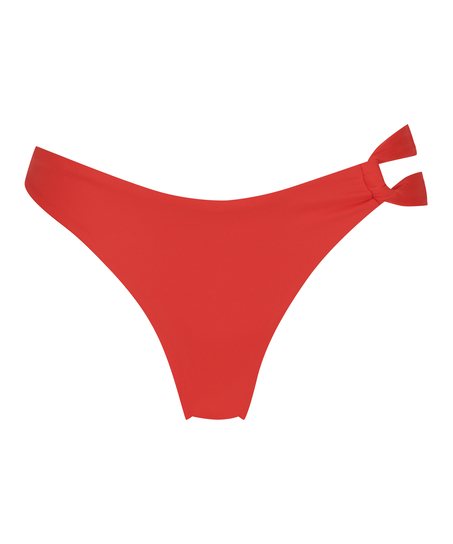 Sardinia high-cut bikini bottoms, Red
