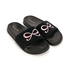 Bow Flip-Flops, Black