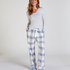 Tall Flannel Pyjama Pants, Blue