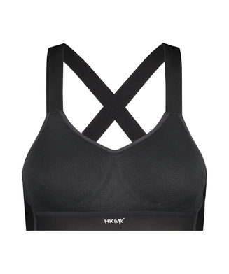 HKMX The Infinity sports bra level 2, Black