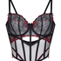 Peonie Bustier, Black
