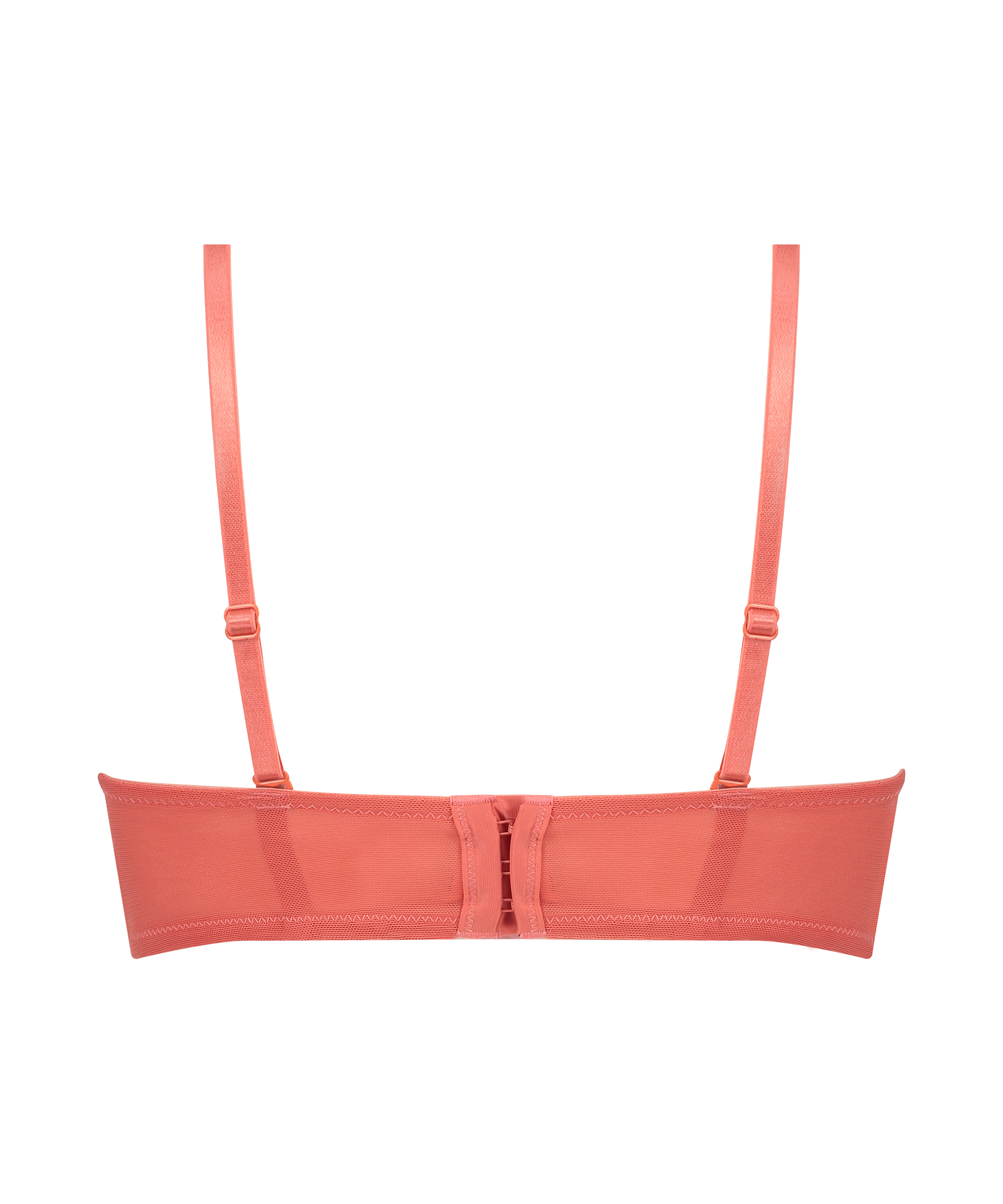 Emily Padded Underwired Bra, Orange, main