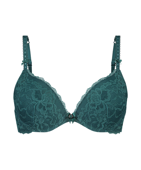 Maya Padded Underwired Push-Up Bra, Blue