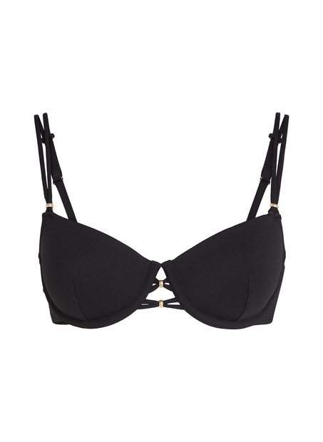 Holbox Bikini Top, Black