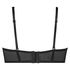 Donatella padded strapless underwired bra, Black