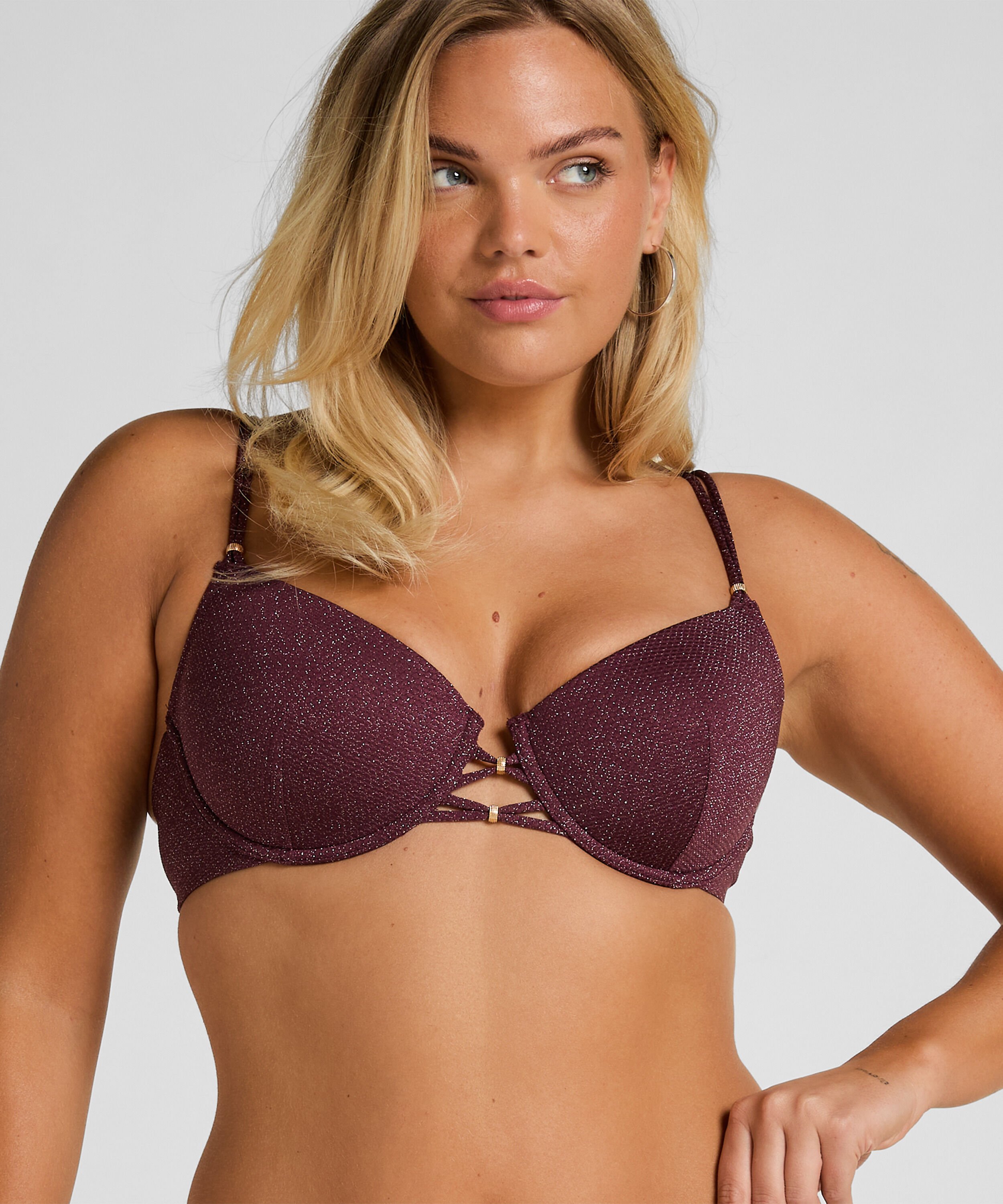Panama Padded Underwired Bikini Top