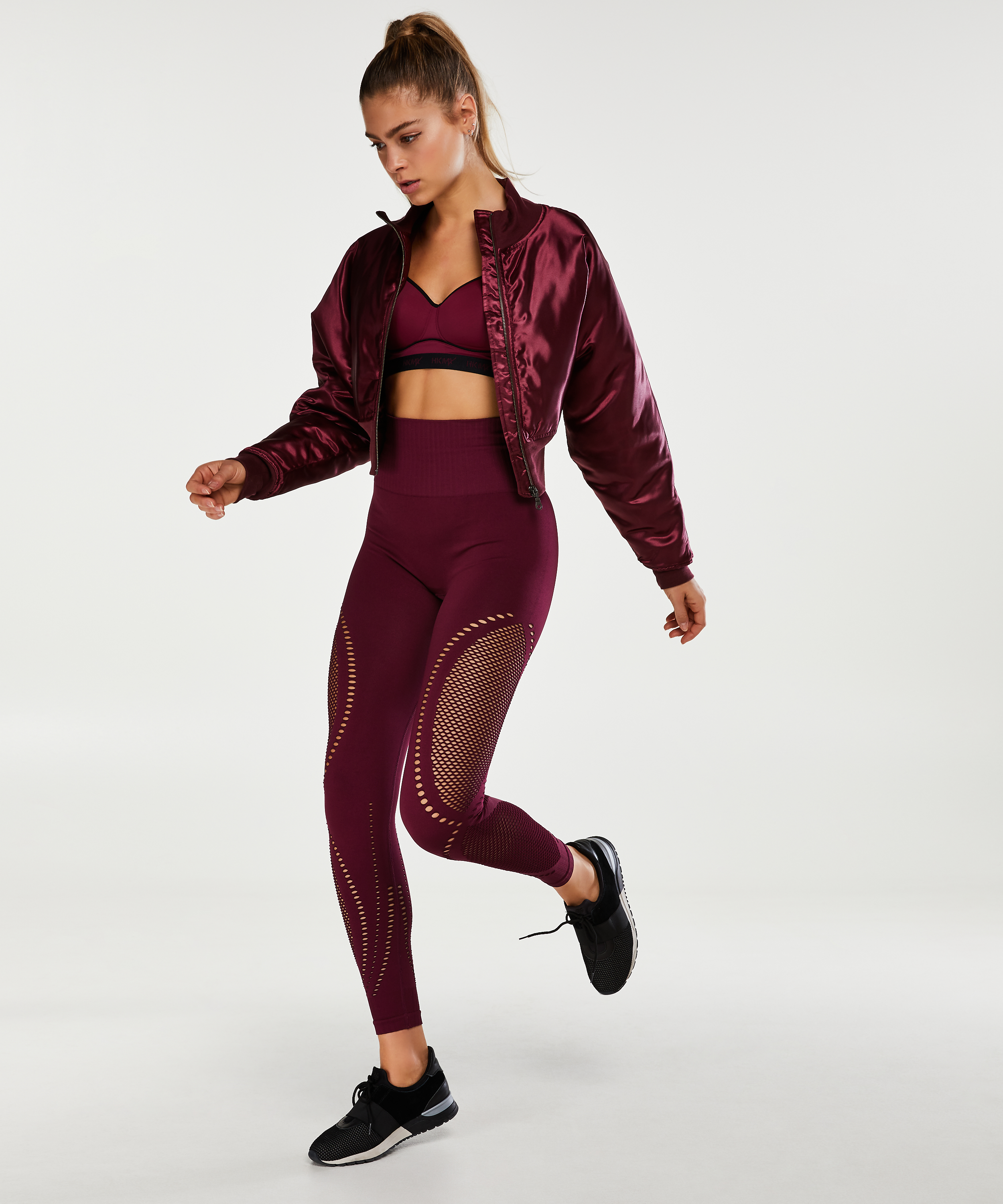 HKMX Bomber Jacket, Red, main