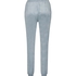 Tall Velour Jogging Pants Pin-tucked, Blue