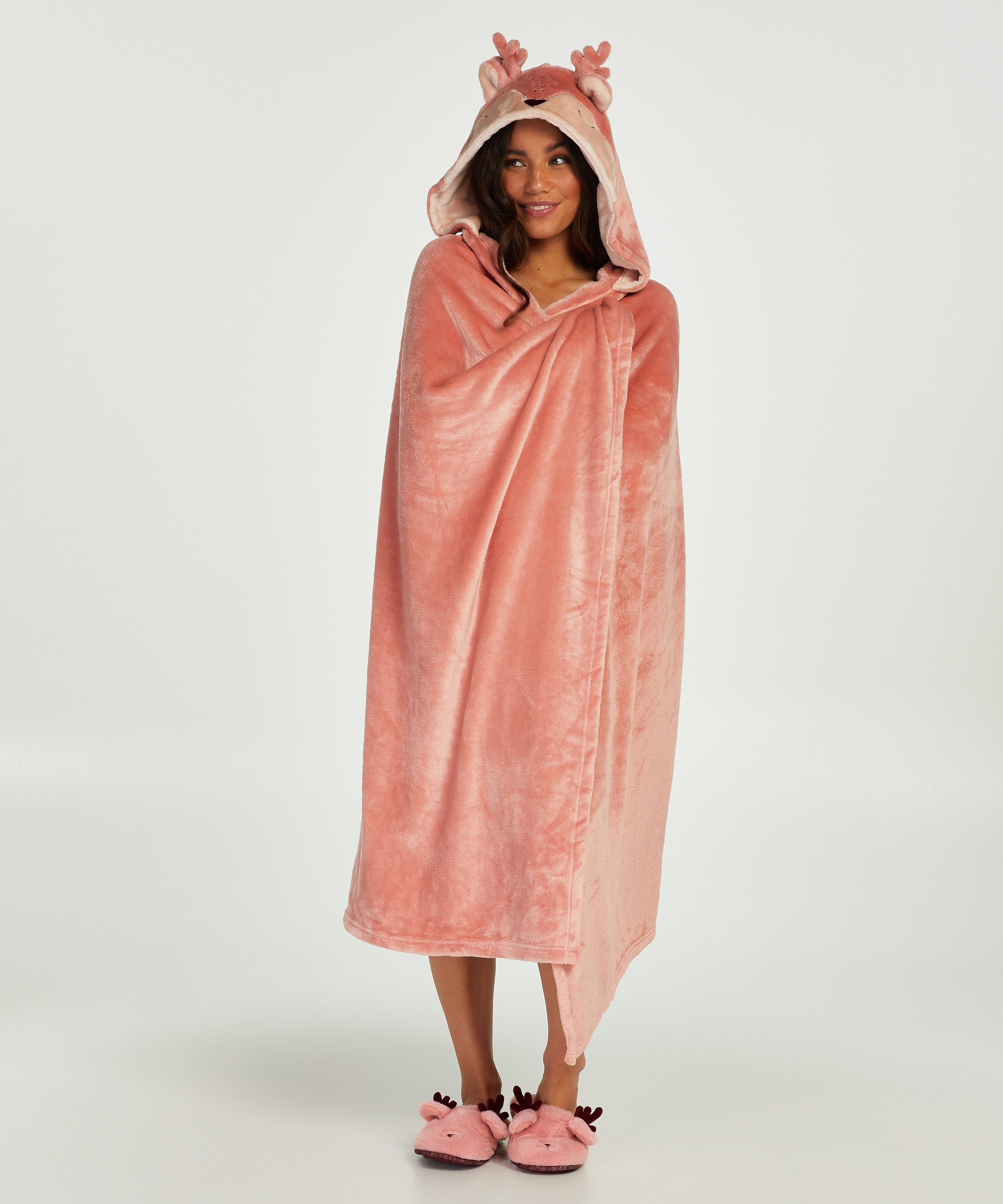 Fleece blanket, Pink, main