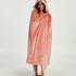 Fleece blanket, Pink