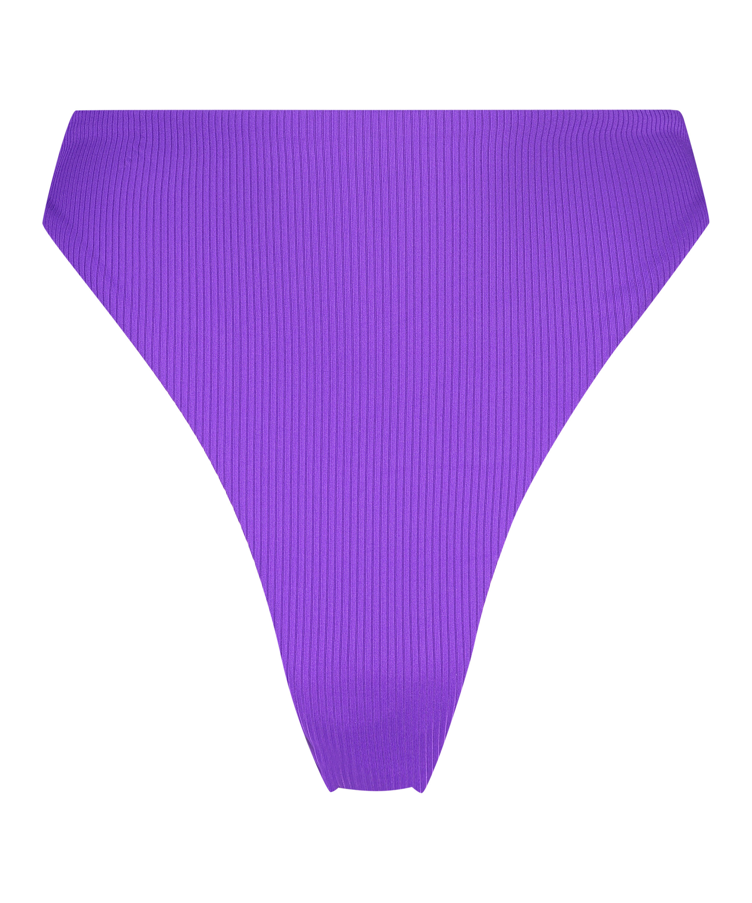 Eclipse High-Leg Bikini Bottoms, Purple
