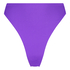 Eclipse High-Leg Bikini Bottoms, Purple