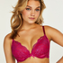 Reeva padded push-up underwired bra, Pink