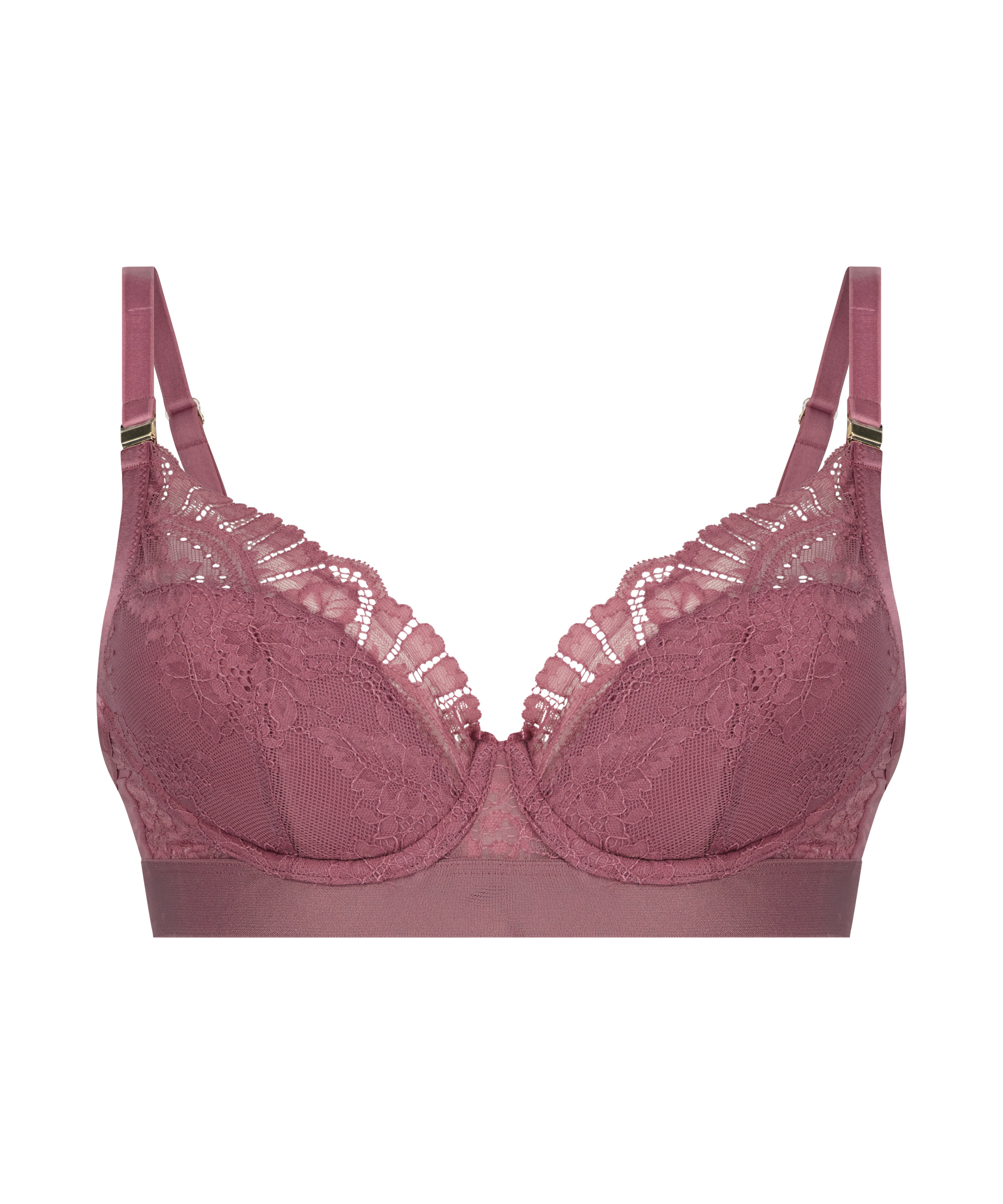 Adelaide Padded Underwired Maternity Bra, Purple, main