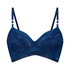 Lara Padded Underwired Bra, Blue