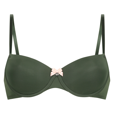 Demi Padded Underwired Bra, Green