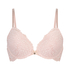 Rose padded push-up bra, Pink