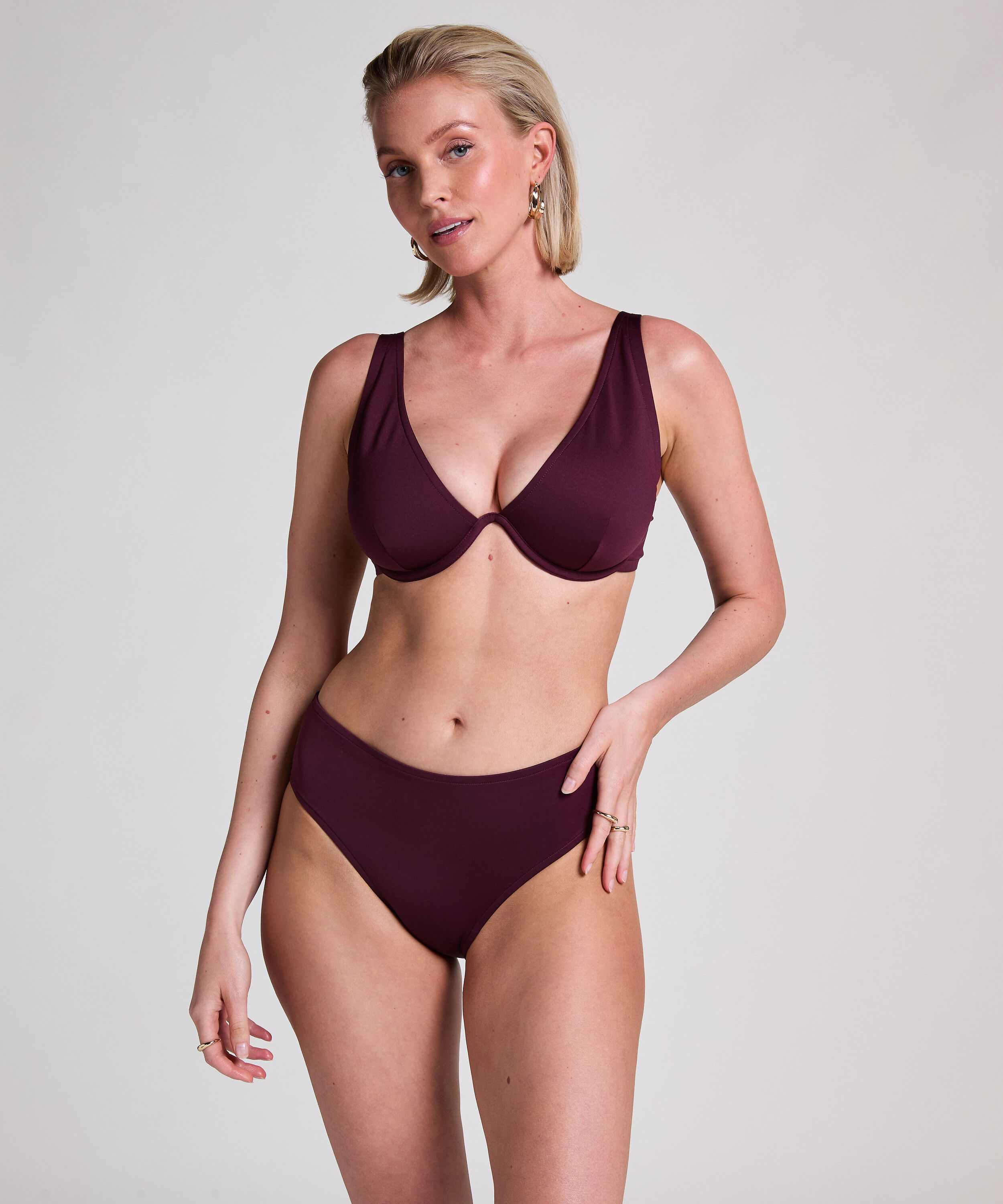 Neoprene Rio Bikinibottom, Purple Neoprene Rio Bikinibottom, Purple