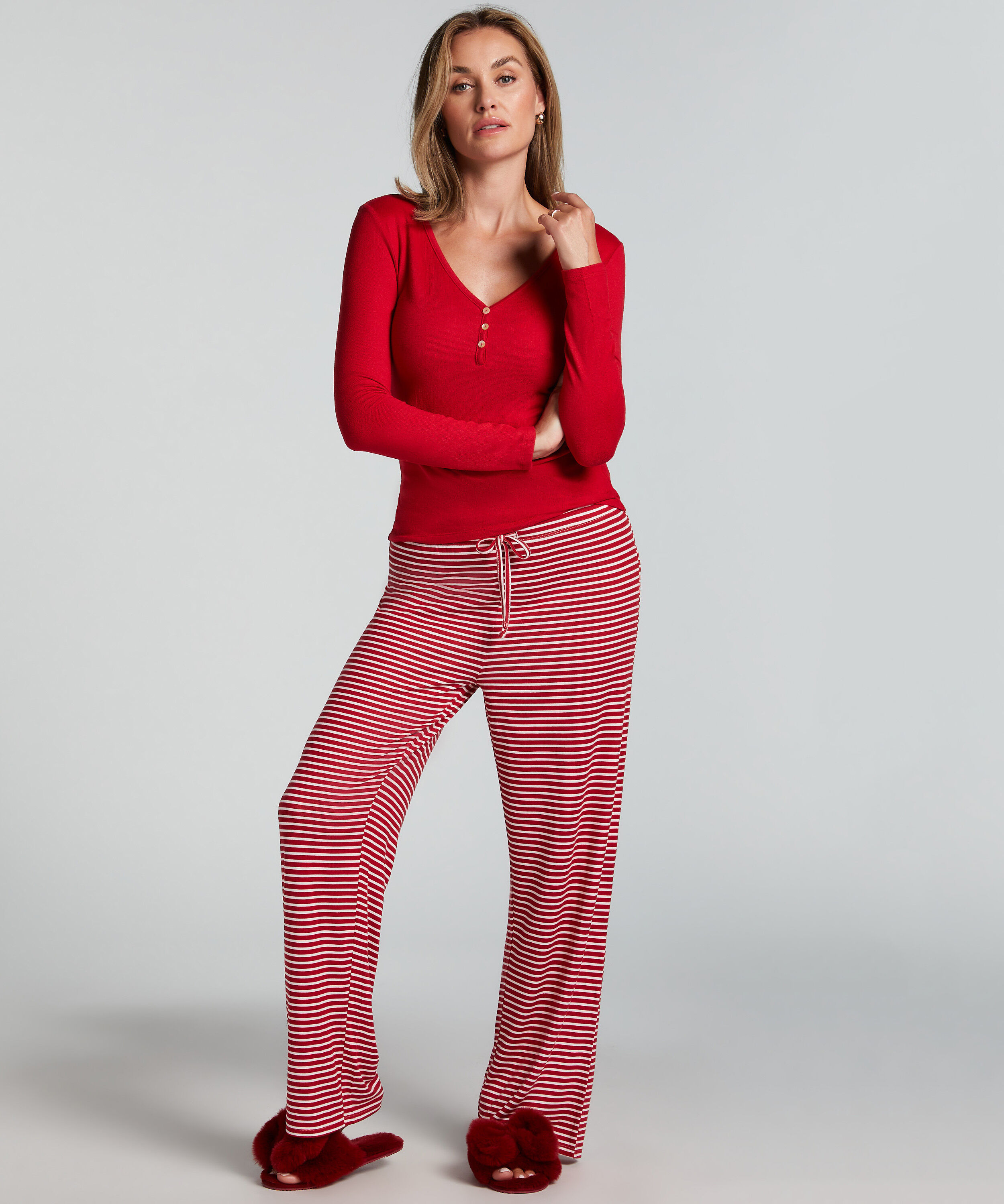 Pajama Set, Red