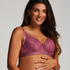 Adelaide Padded Underwired Maternity Bra, Purple