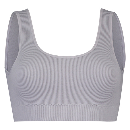 Seamless bralette, Grey