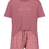 Short Pyjama Set, Pink