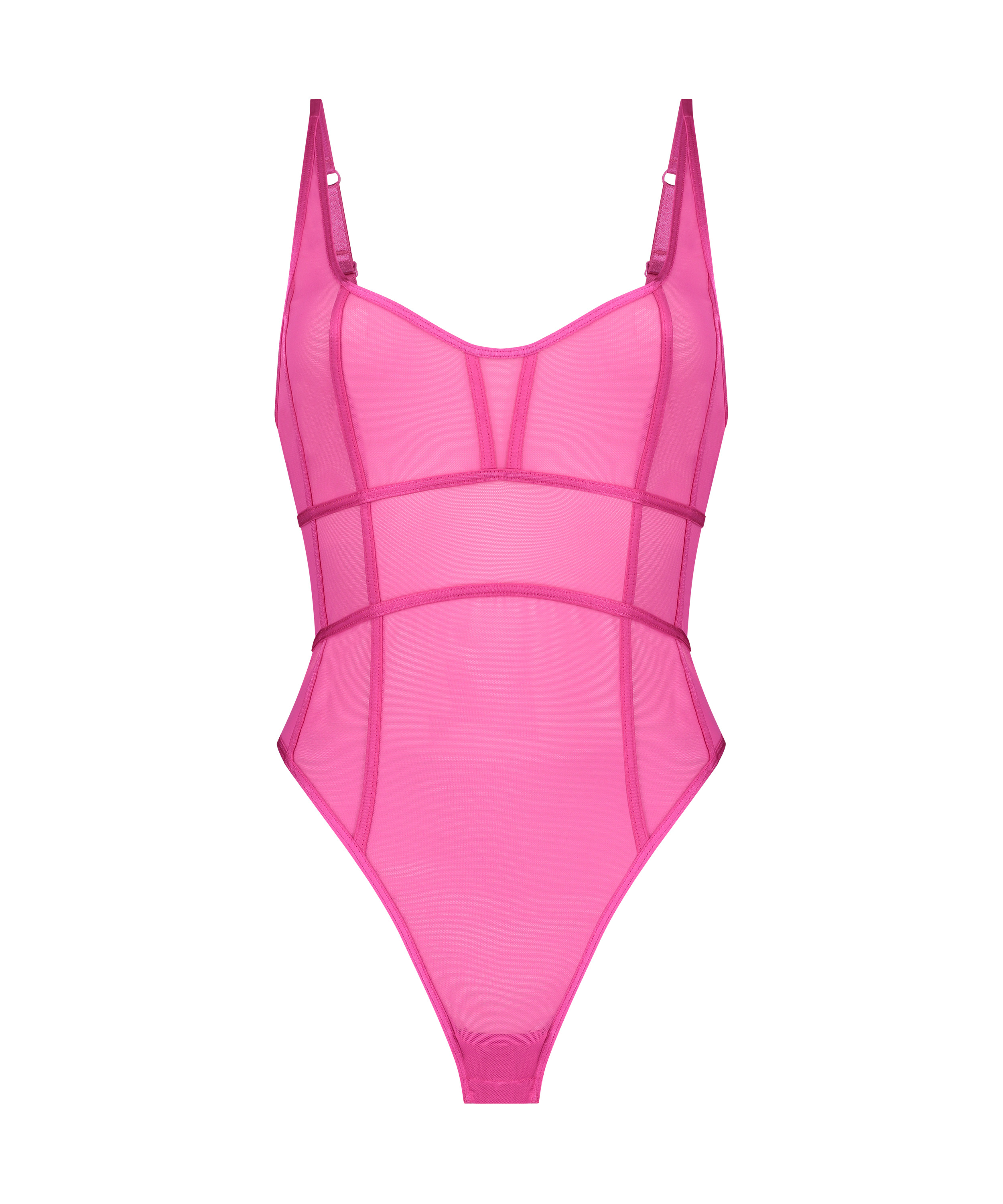 Sexy Mesh Body, Pink, main