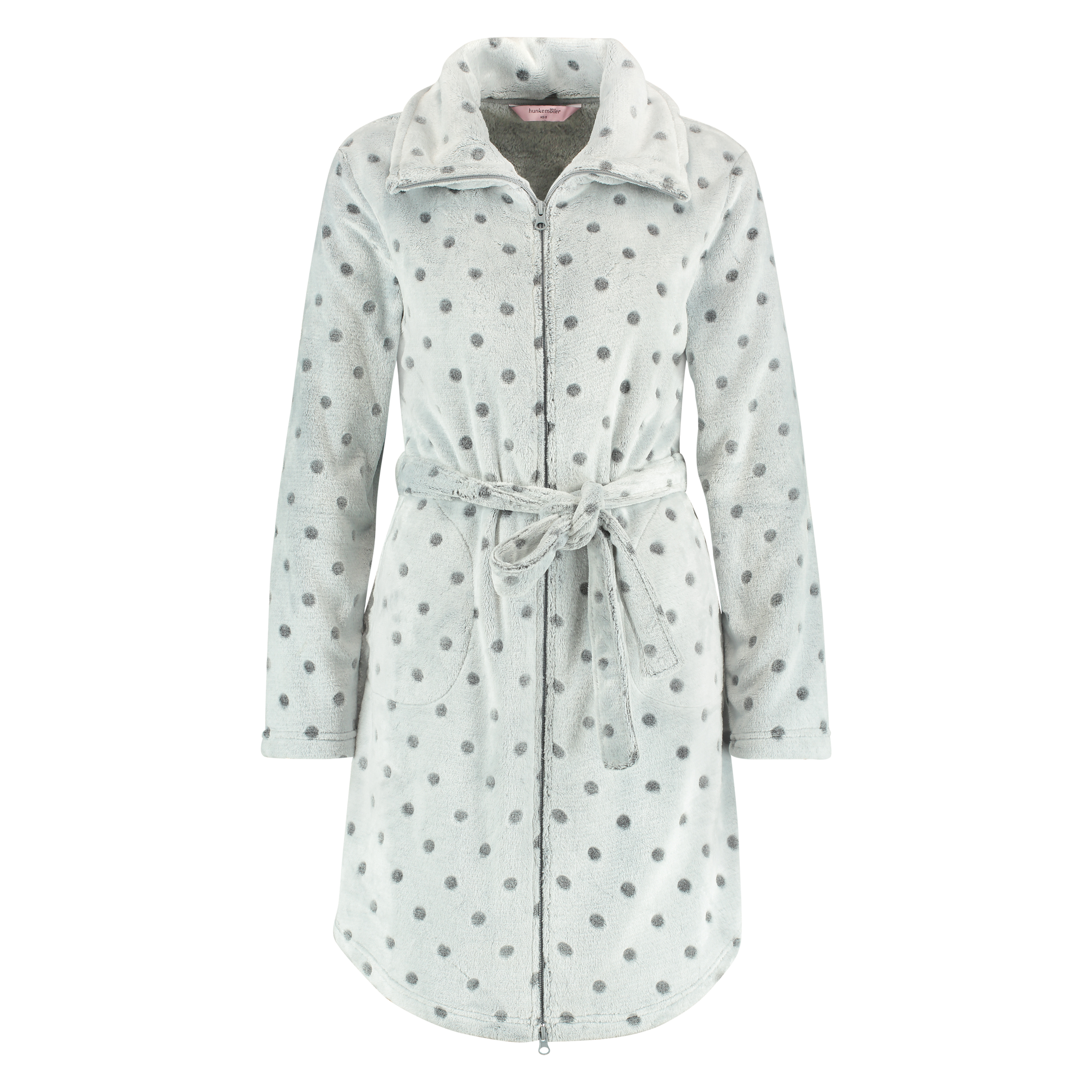 Robe Zipper, Grey, main