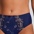 Diva High Knickers, Blue